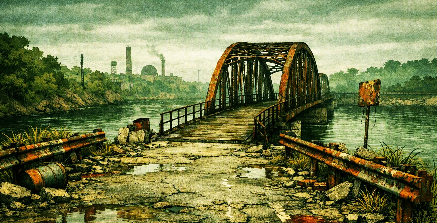 Въезд на мост