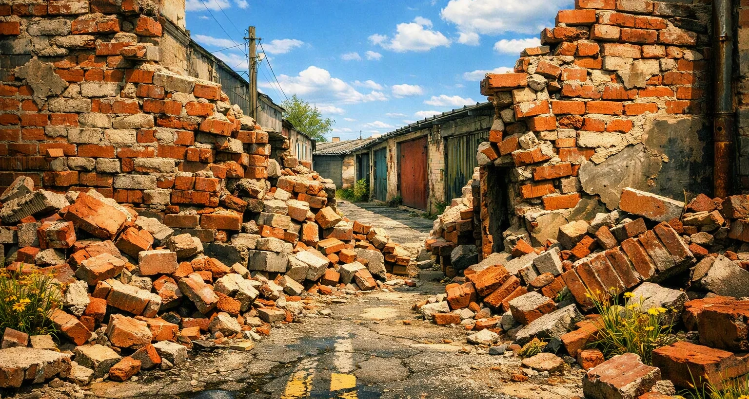 Разбитый переулок